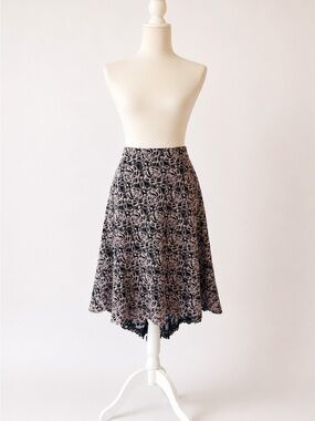Custom-Made Lace High-Low Skirt